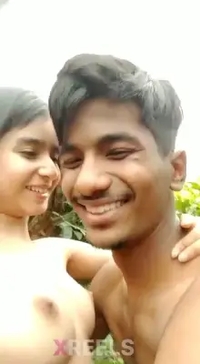 Assamese College Lovers Enjoying Outdoorsex