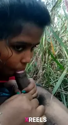 Bangla Babe Sucks A Dick On The Farm