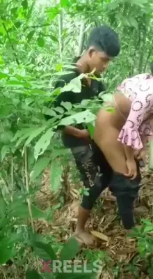 Bangladeshi Girl Standing Fuck In Jungle