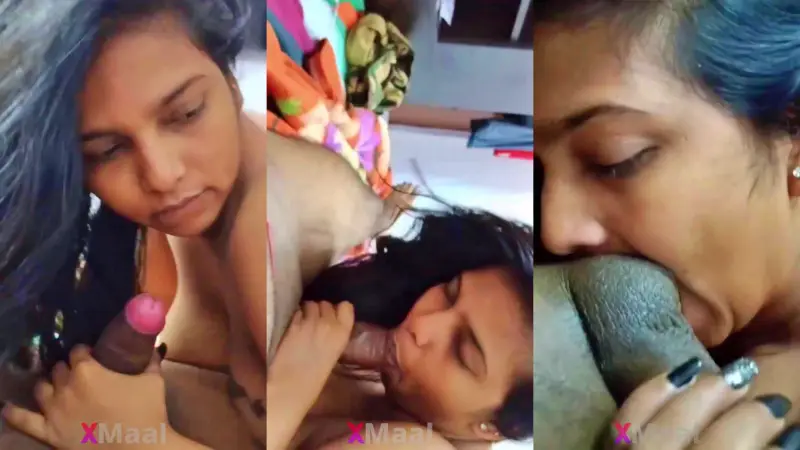 Hot Girlfriend Blowjob Her BF