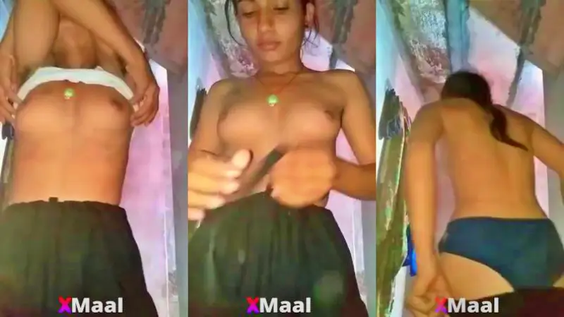 Indian Girl Undresses In Selfi Cam