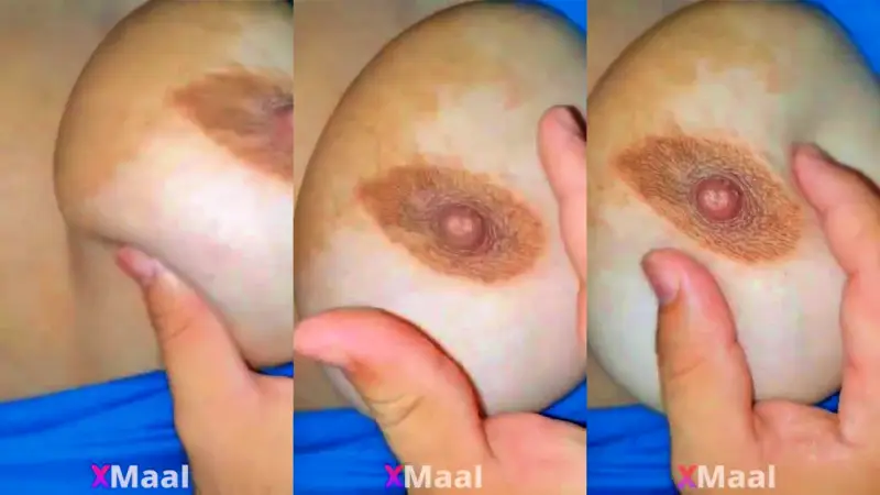 Pakistani Bhabhi Boobs Playing Her Devar MMS